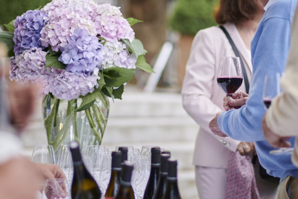 dégustation de vins au chateau Chavagnac