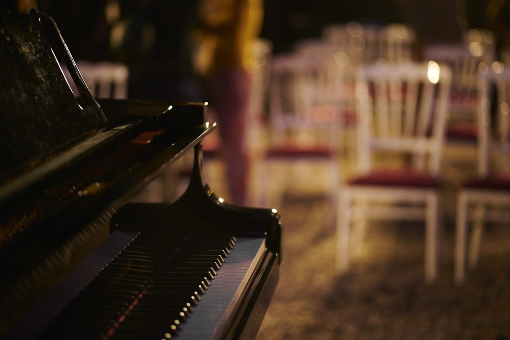 Musique classique dans le parc du chateau