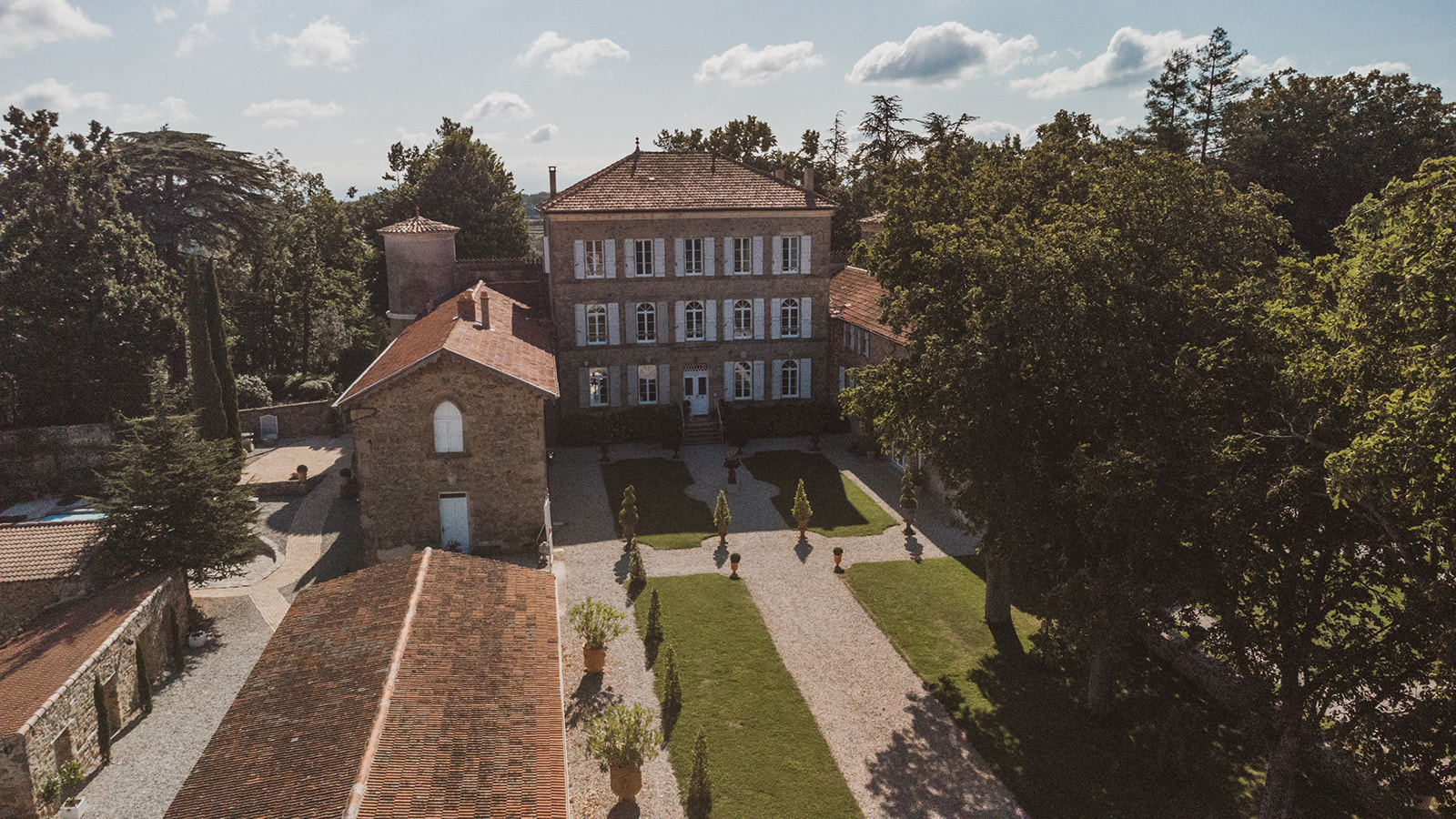 jardin du chateau Chavagnac