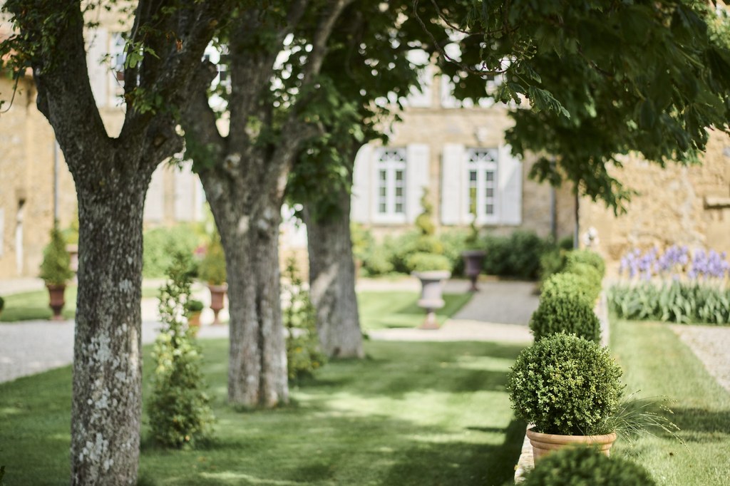 Musique classique dans le parc du chateau